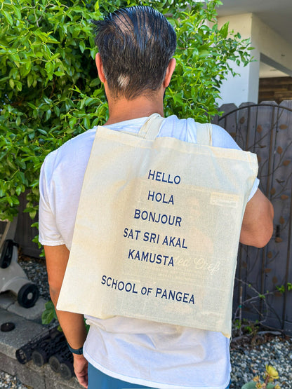 Pangean Wear Tote Bag - "School of Pangea" Edition