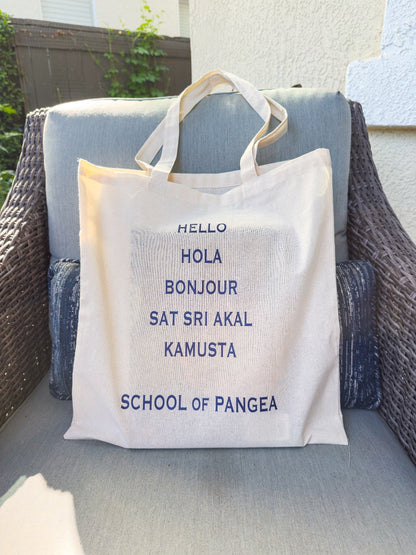 Pangean Wear Tote Bag - "School of Pangea" Edition