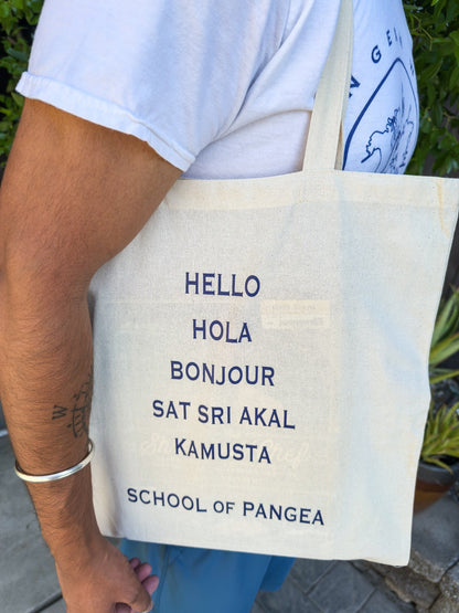 Pangean Wear Tote Bag - "School of Pangea" Edition