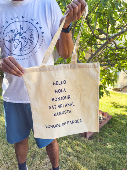 Pangean Wear Tote Bag - "School of Pangea" Edition